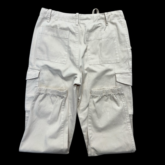 Z-Supply Cargo Pants Women M Beige Drawstring Pockets Soft Comfy Jogger Style - Picture 2 of 10